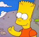 Bart clapping