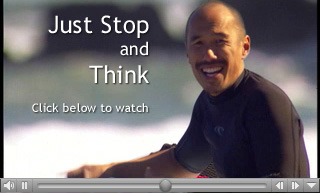 Just Stop and Think video