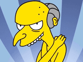 Mr Burns - One evil dude